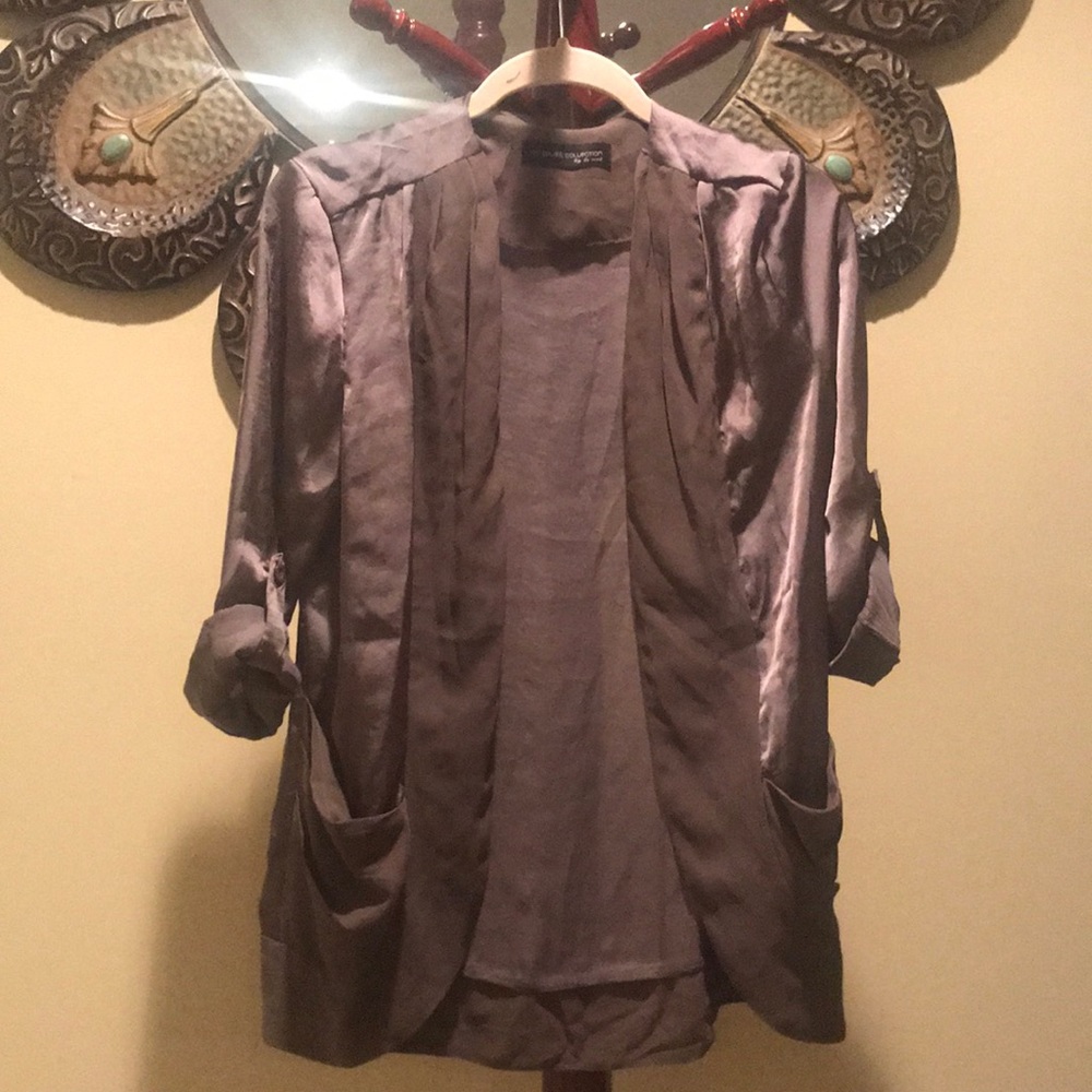 Lightweight silk cardigan